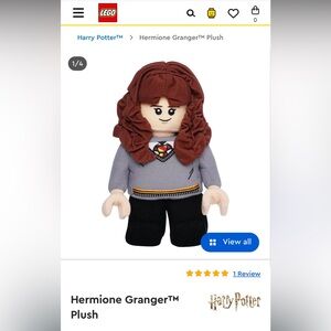 Lego Hermione Granger plush Harry Potter